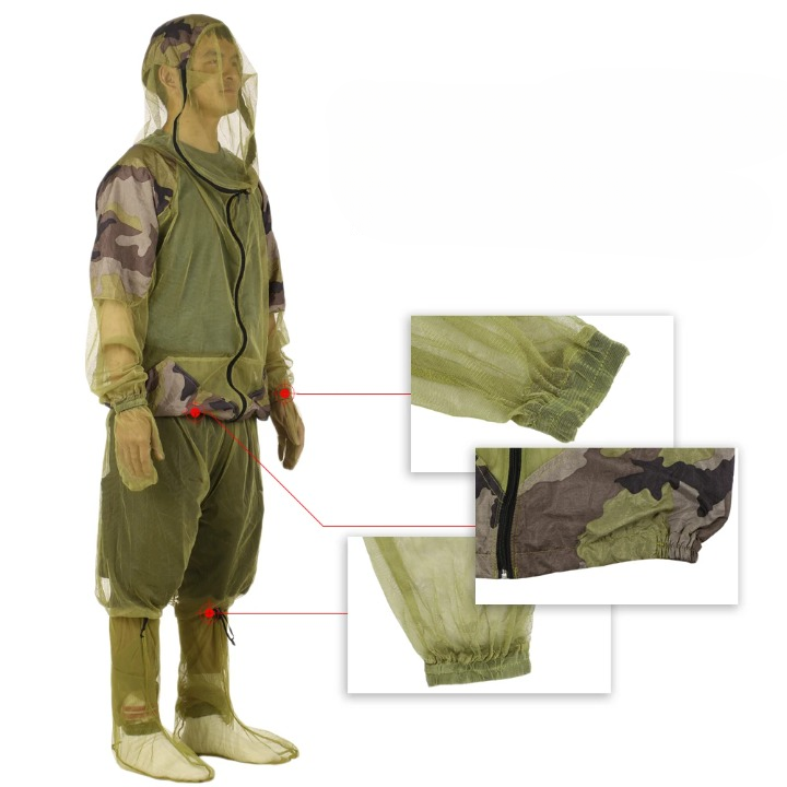 Jardioui Tenue intégrale anti-moustiques respirante