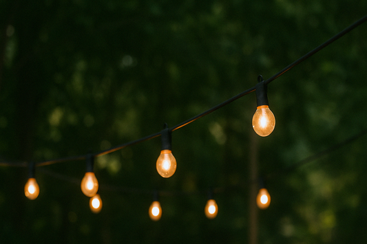 Comment faire tenir une guirlande dehors ?