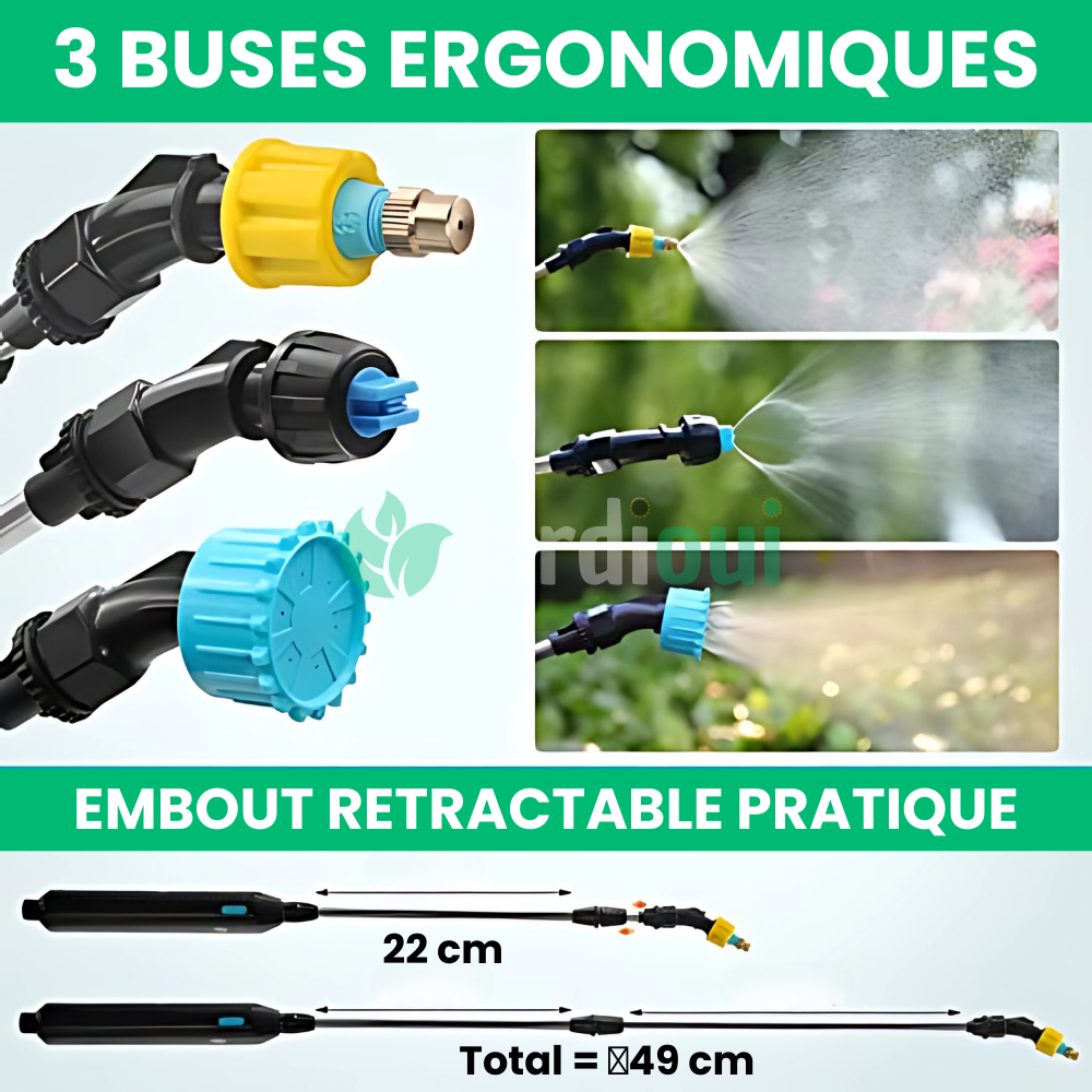 Pulvérisateur de Jardin Électrique Confort
