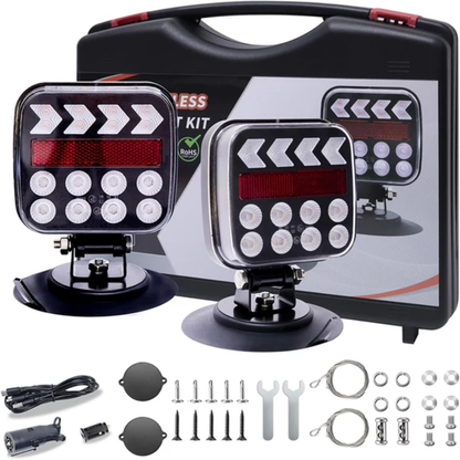 Feux de Remorque Sans Fil Ultra-Lumineux