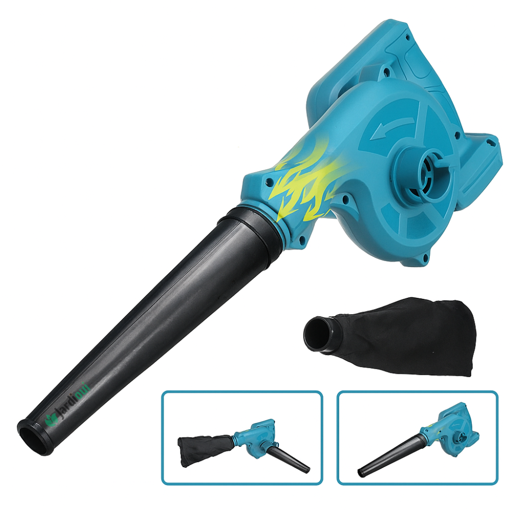 Souffleur-Aspirateur Électrique Pro Sans Fil (+ Batterie Offerte)