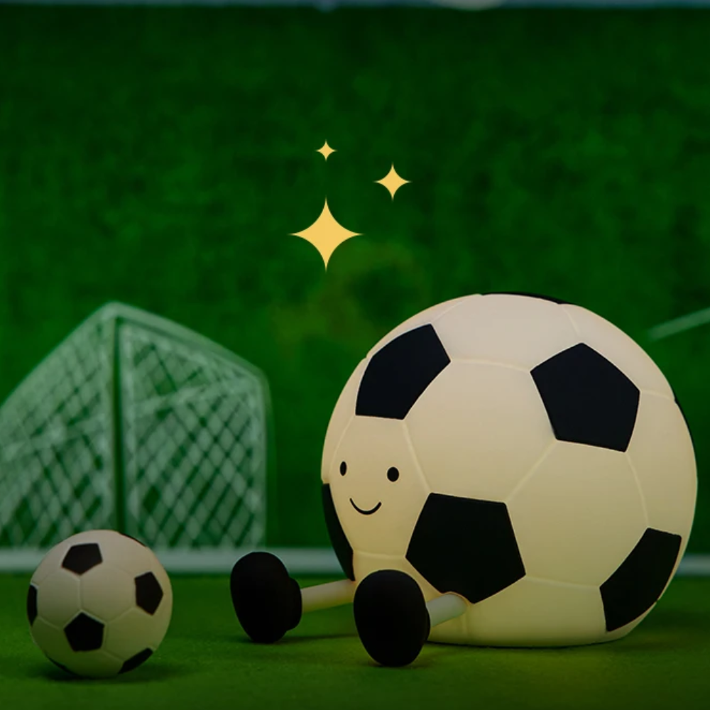 Veilleuse Ballon de Foot Tactile Apaisante