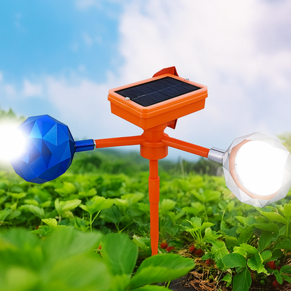 Répulseur Solaire Intelligent Multi-Zone pour Animaux