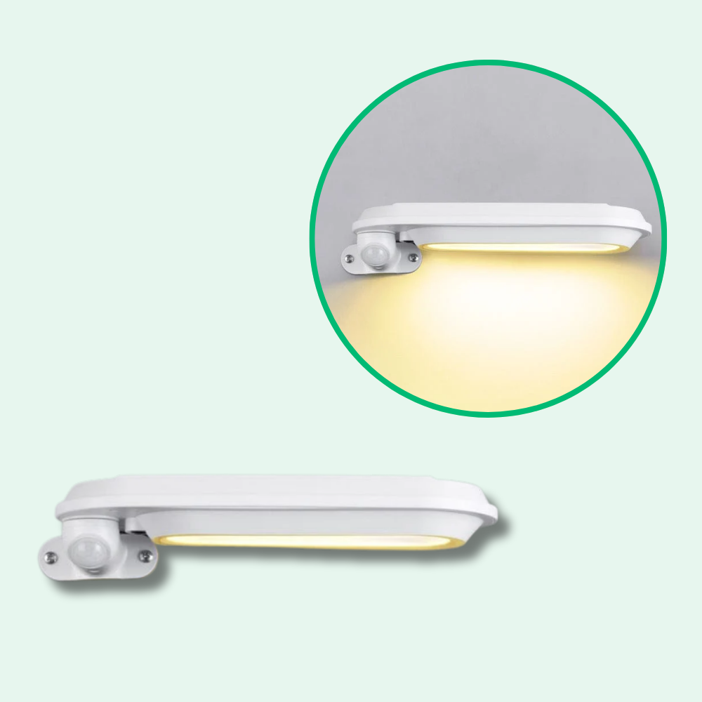 Lampadaire Solaire Détecteur de Mouvement Puissant