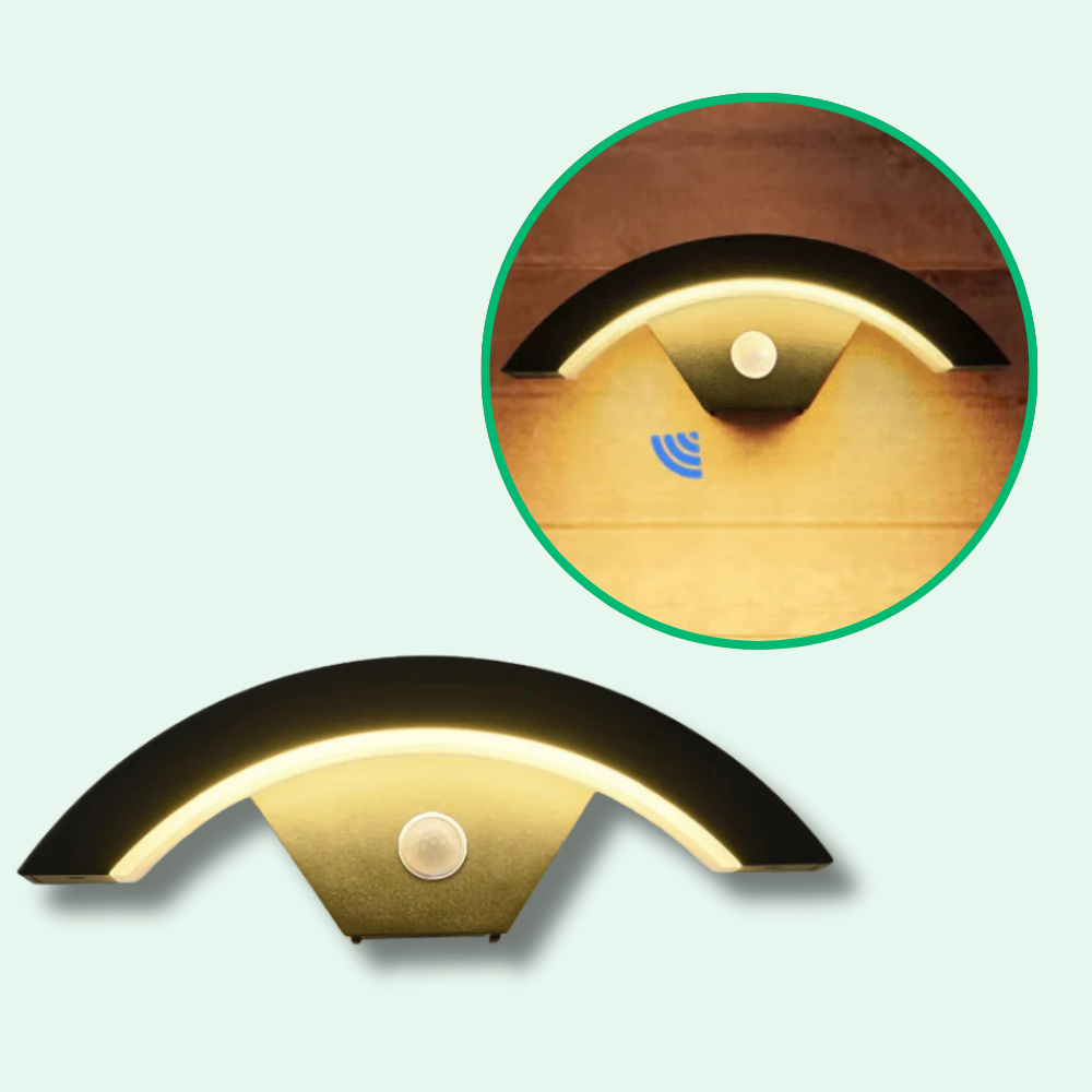 Jardioui 2 Lampes (44.90 €/ pcs) Lampe Détecteur de Mouvement Couloir Eventail Sans Fil