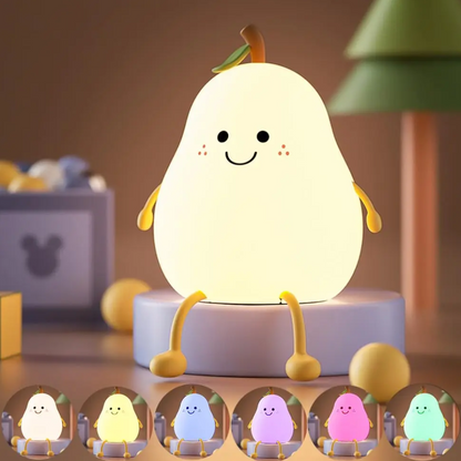 Jardioui 4 Veilleuses (19.90 €/ pcs) Veilleuse Poire Mignonne Lumineuse