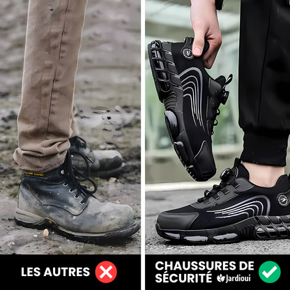 Jardioui Chaussures de Sécurité Ultra-Résistantes Premium