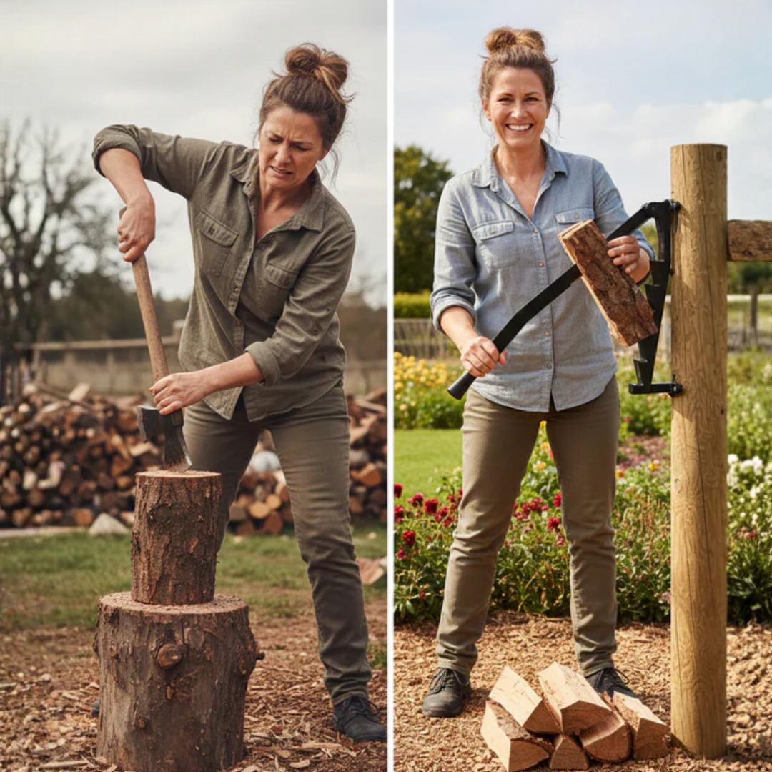 Jardioui Fendeuse de Bois Murale Sécurisée