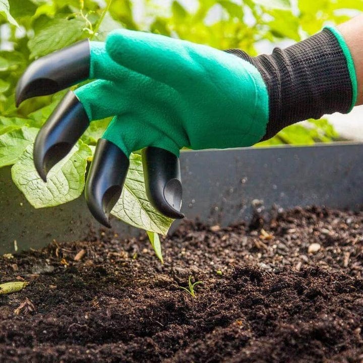 Jardioui Gants de Jardinage Polyvalents - Griffes pour Creuser Intégrées