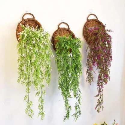 Jardioui Jardinière Osier Murale Élégante