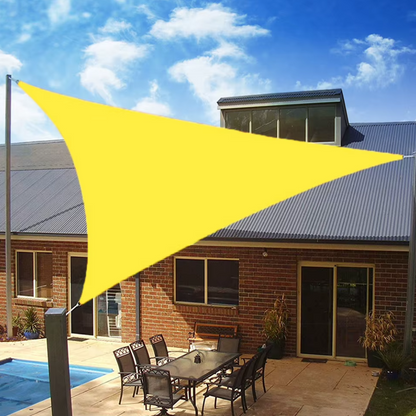 Jardioui Jaune / S (2x2m) Voile d'Ombrage Triangulaire Anti-UV Premium