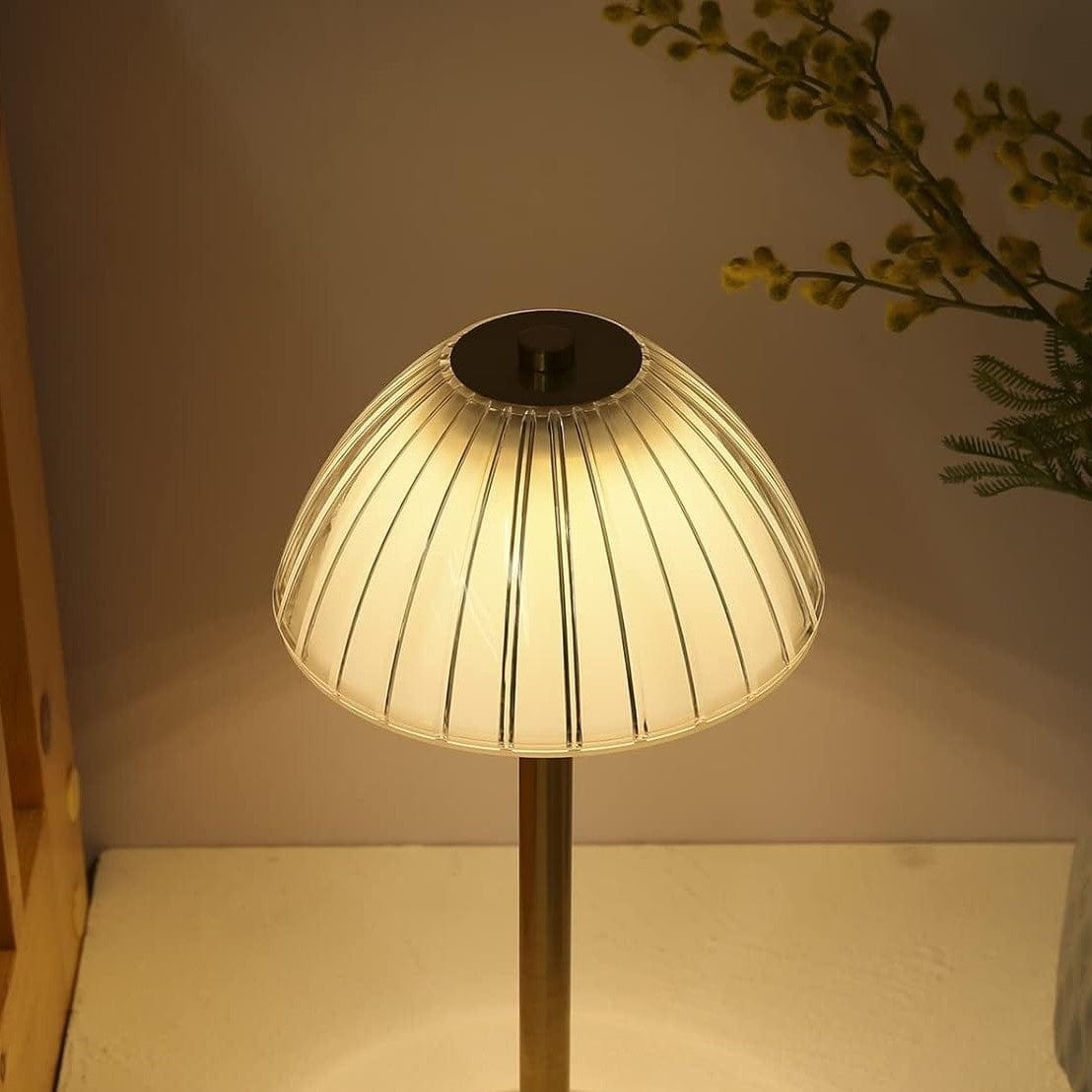 Jardioui Lampe de Table sans fil Chic et Rétro