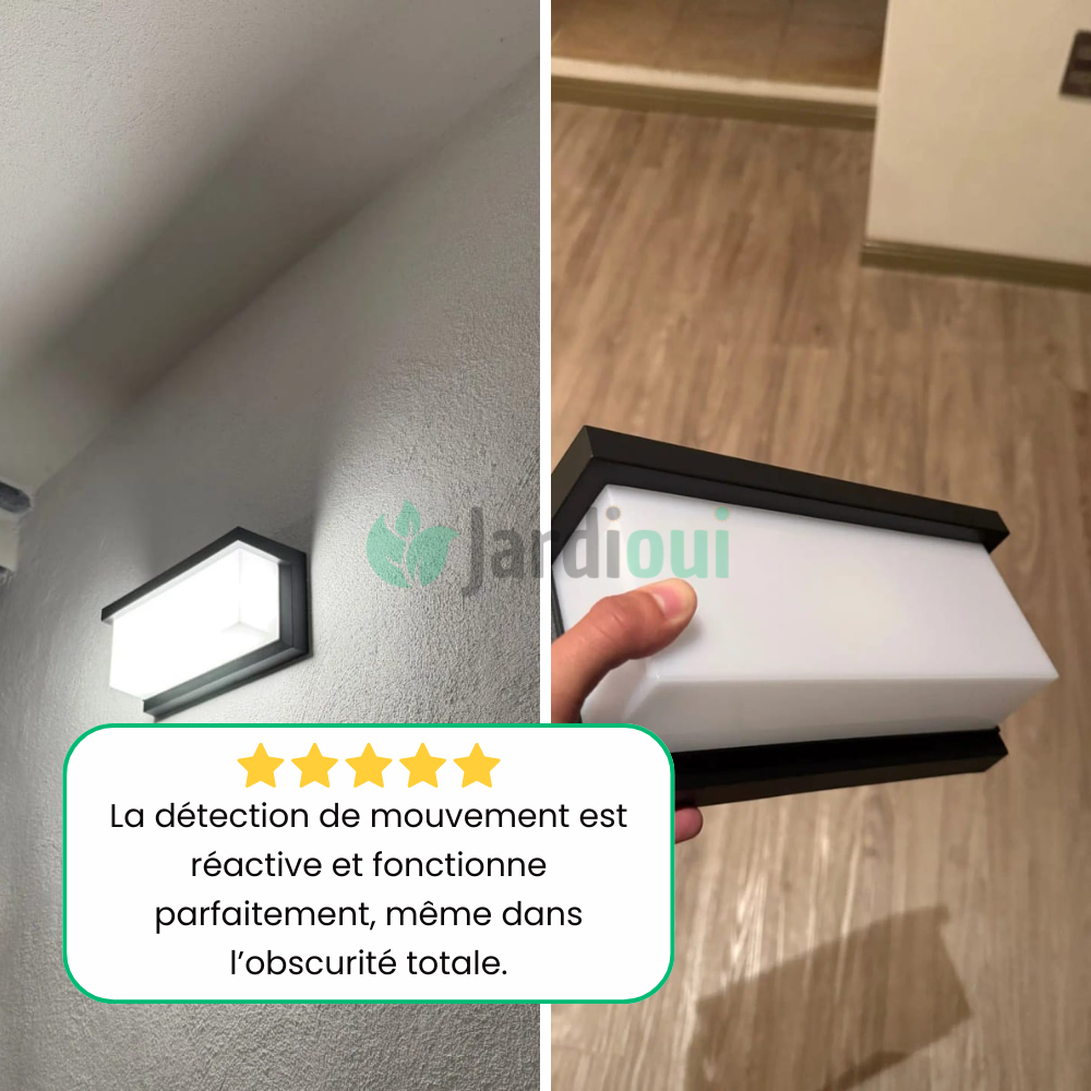 Jardioui Lampe Détecteur de Mouvement Couloir Moderne Sans Fil
