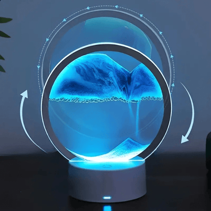 Jardioui Lampe Sablier 360° Premium Relaxante