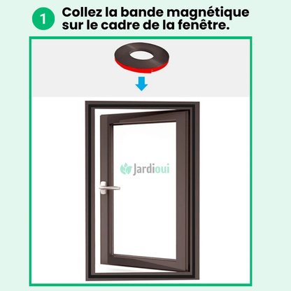 Jardioui Moustiquaire Magnétique sur Mesure