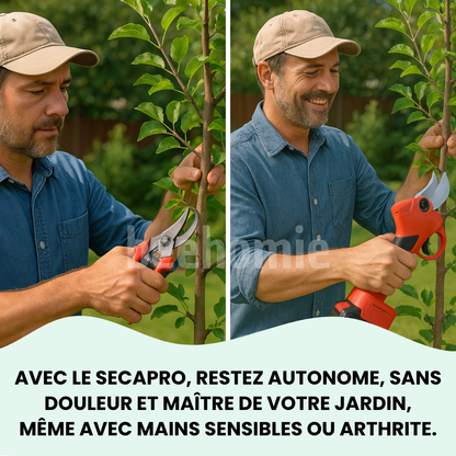 Jardioui Sécateur Électrique Sans Fil | SecaPro