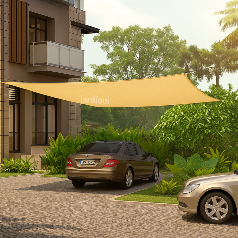 Jardioui Voile d'Ombrage Rectangulaire Premium
