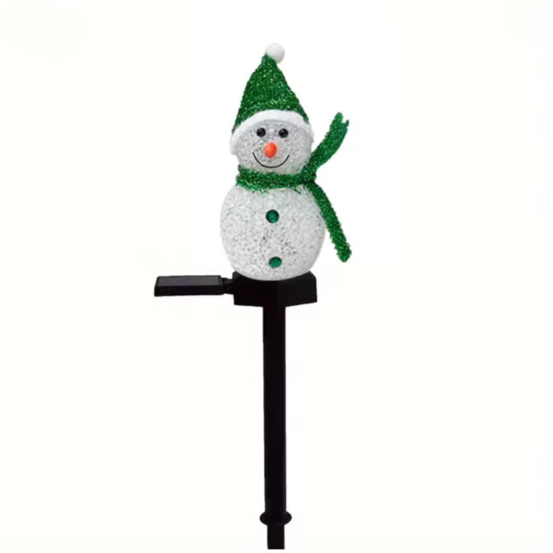 Bonhomme de Neige Lumineux Solaire