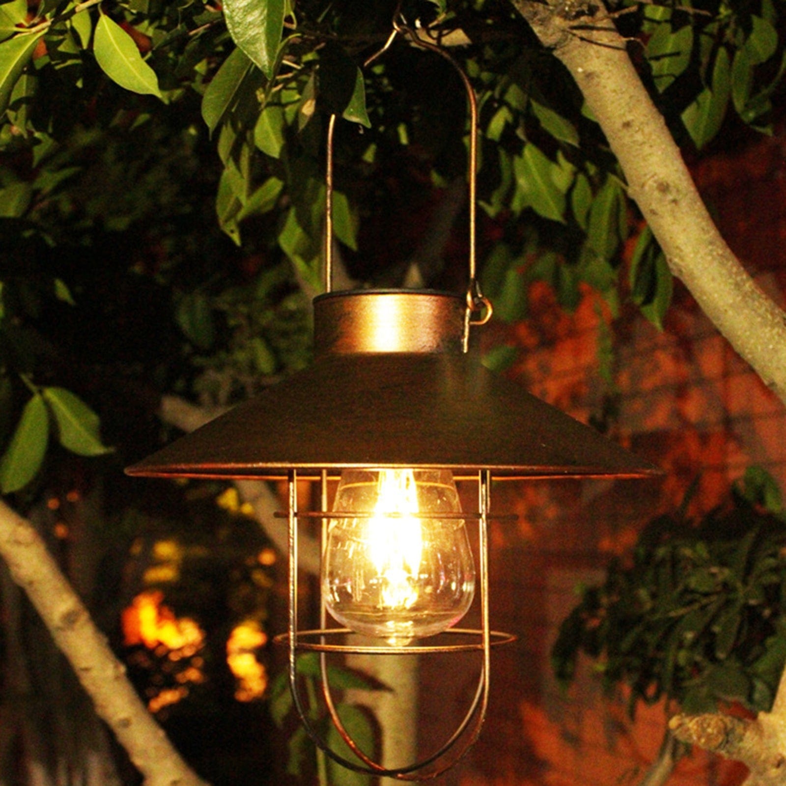 frJardioui Lanterne Solaire Lanterne Solaire Vintage à Suspendre